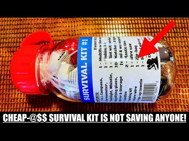 This Is Why You Should Build Your Own Survival Kit!