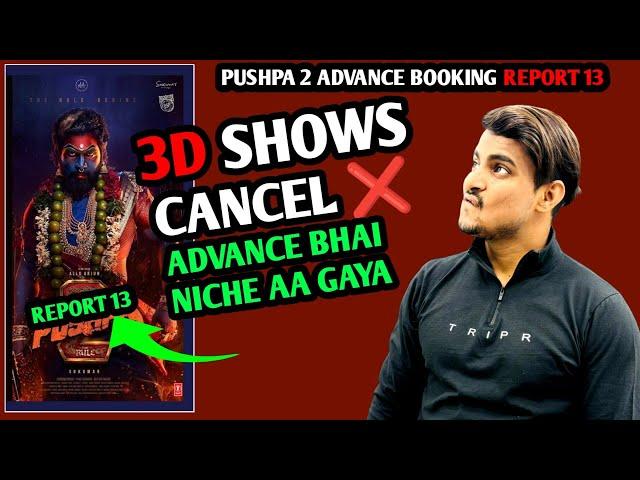 Pushpa 2 Movie 3D Version Cancel | Pushpa The Rule 3D Shows Cancel | Pushpa 2 India Advance Booking