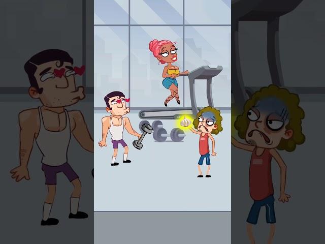 someone are not focusing on exercisesing || Role Swap || #notfocus #exercise #roleswap  #shorts