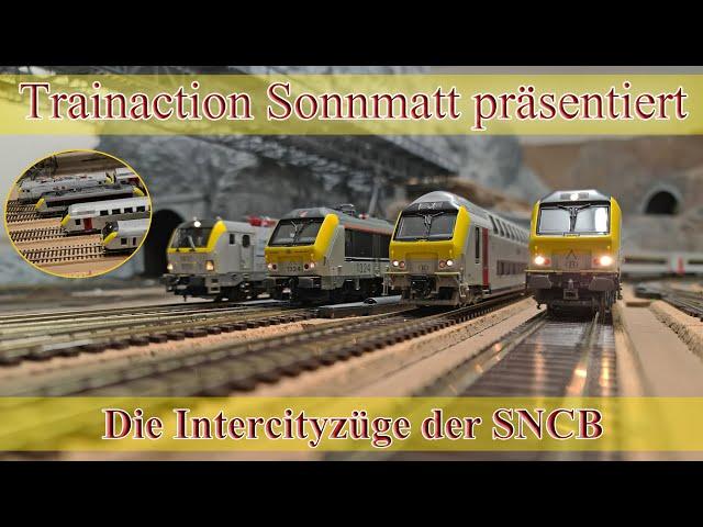 Die Intercityzüge der belgischen Staatsbahnen SNCB - Geschichte und Betrieb mit i11 und M6-Wagen