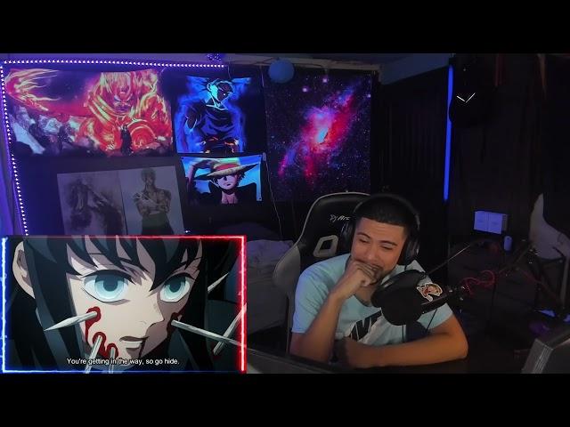 Sun Halo Dragon!! Demon Slayer episode 5-  Bright red sword Reaction