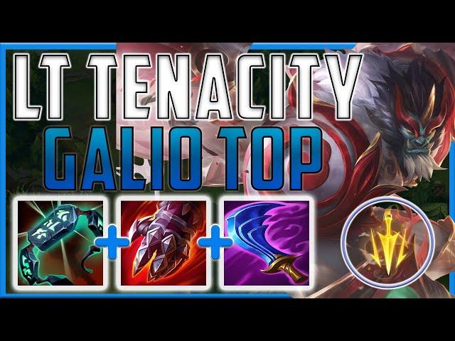 60% TENACITY GALIO WITH A 1K MAGIC SHIELD AND SUPER ATTACK SPEED?! - Galio Top | Season 14 LoL