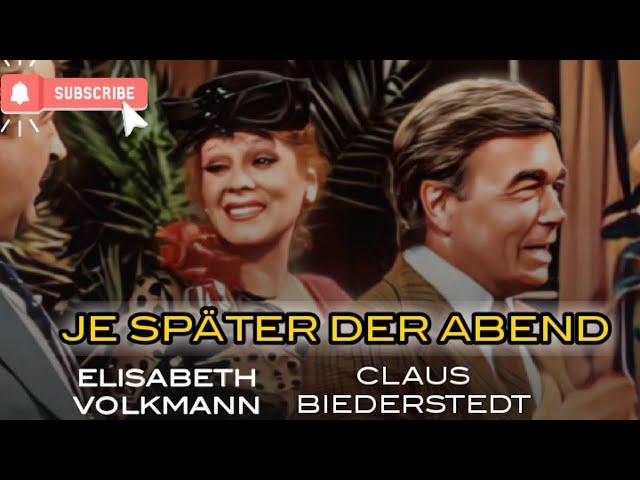 JE SPÄTER DER ABEND  #hörspiel  #krimihörspiel  #retro  Claus Biederstedt Heidi Brühl