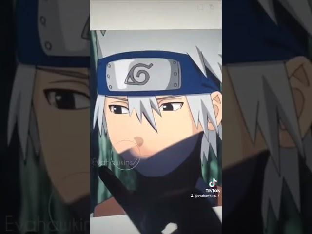 Kid Kakashi without mask #naruto #art #anime