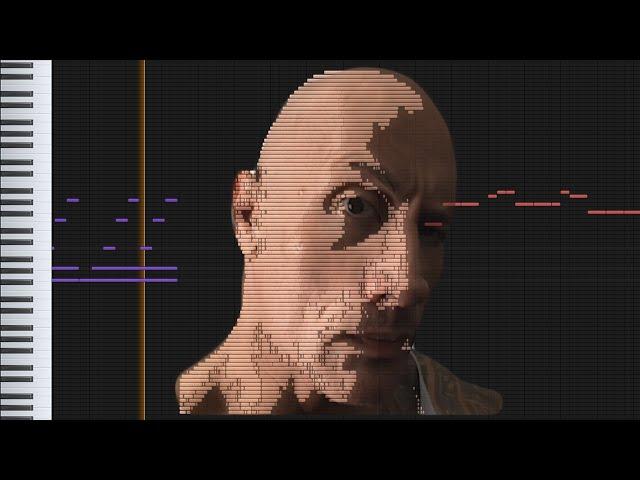 What The Rock Sounds Like - MIDI Art