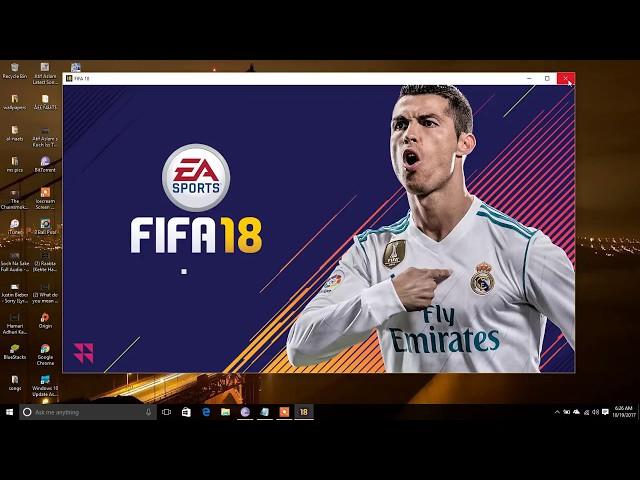 how to start fifa 18 in laptops with Directx 9/10 instead of 11.