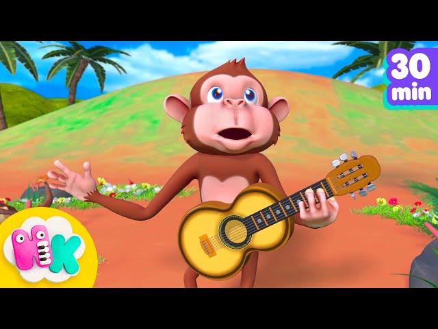 The Happy Song  Animal Songs for Kids | HeyKids Nursery Rhymes | Animaj Kids