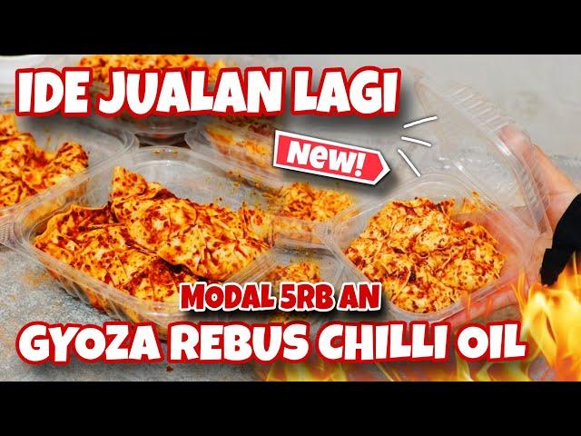 GYOZA REBUS MERCON CHILLI || INI ENAK GURIJ BEREMPAH || BISA DI FROZEN | MODALNYA 5RB AJA / CUPNYAH