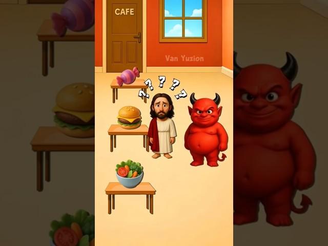 Jesus️ Ate the Devil’s Burger… Then This Happened! 