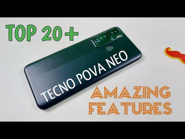 Tecno Pova Neo Top 20+ Amazing Unique Features | Hidden Settings & Tips Tricks