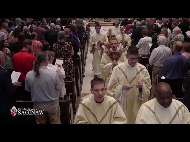 Ordination Mass for Matthew Gembrowski from Cathedral of Mary of the Assumption, Saginaw