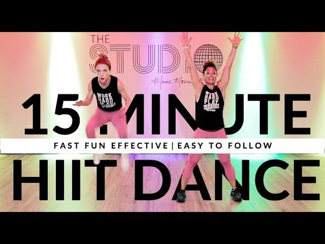 15 Minute HIIT Dance Cardio Burner | The Studio by Jamie Kinkeade