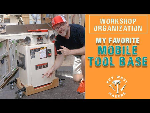 MY FAVORITE MOBILE TOOL BASE (Woodworking shop project)