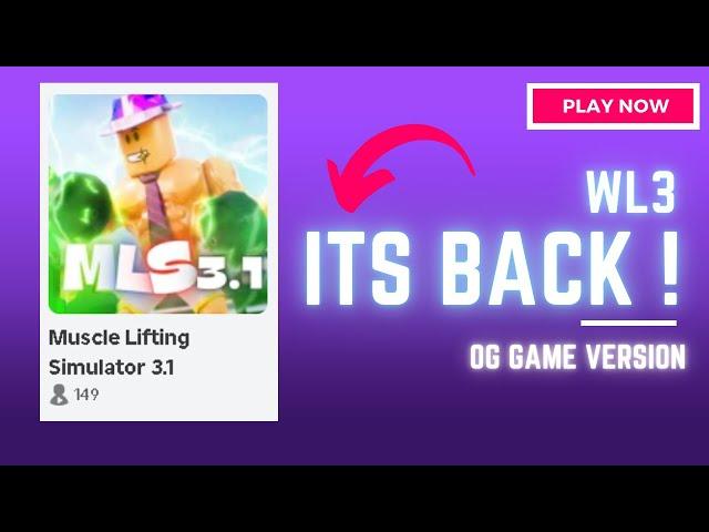 Weight Lifting Simulator 3 Is not Dead | WINTER 2024 !!