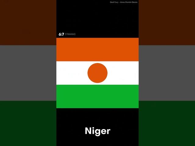 Orange - Green - White Tri-Colour Flags (Sovereign Countries) | Flag Transformation Animation