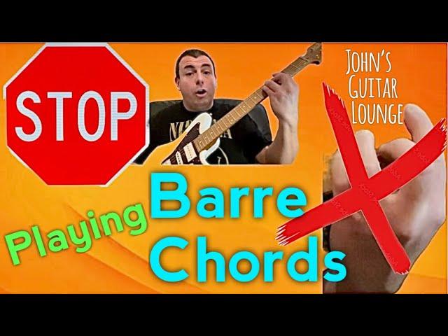 Barre Chord ALTERNATIVES [my most useful guitar lesson]