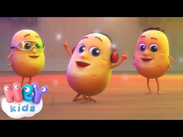 One Potato, Two Potato song + more  Learn to count for toddlers | HeyKids - Nursery Rhymes