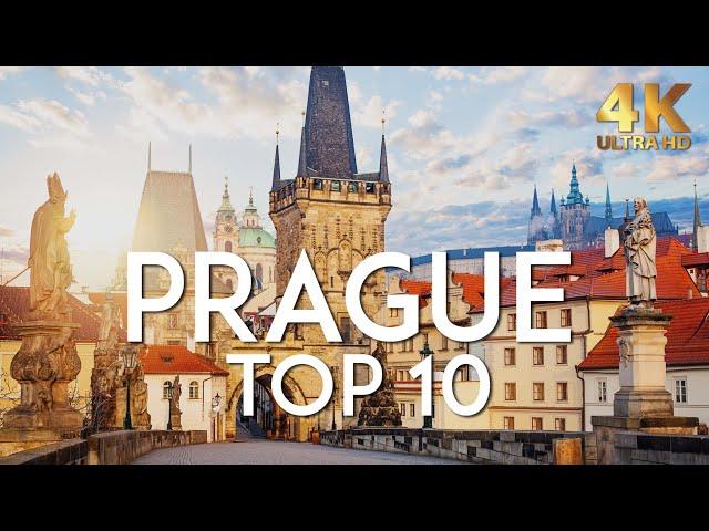 TOP 10 Things to do in PRAGUE | Czechia Travel Guide in 4K