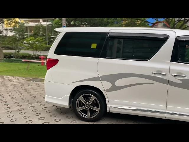 2012 Toyota alphard BODYKIT