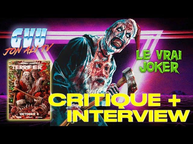 TERRIFIER 3 - CRITIQUE & ITW ANTONELLA ROSE