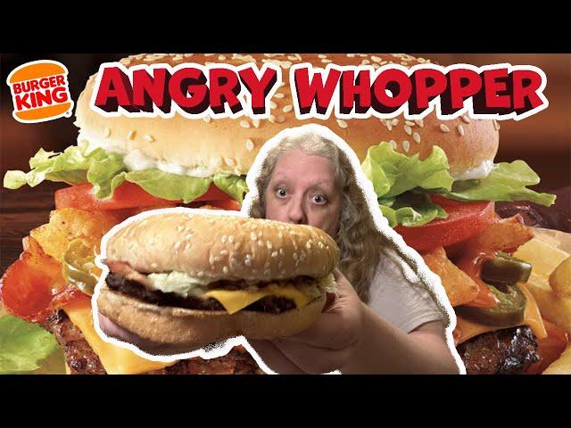 Burger King’s Angry Whopper Is Back!! ️‍