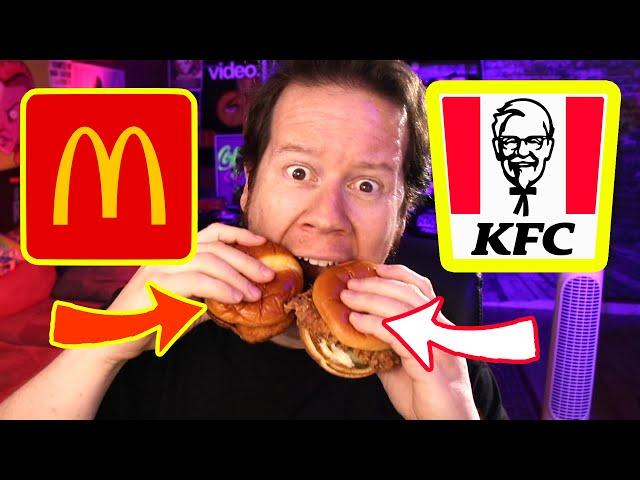 McDonald's vs. KFC: Battle of Chicken Sandwiches