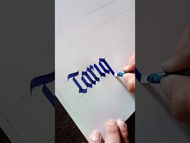 comment your name  #calligraphywithme #shorts