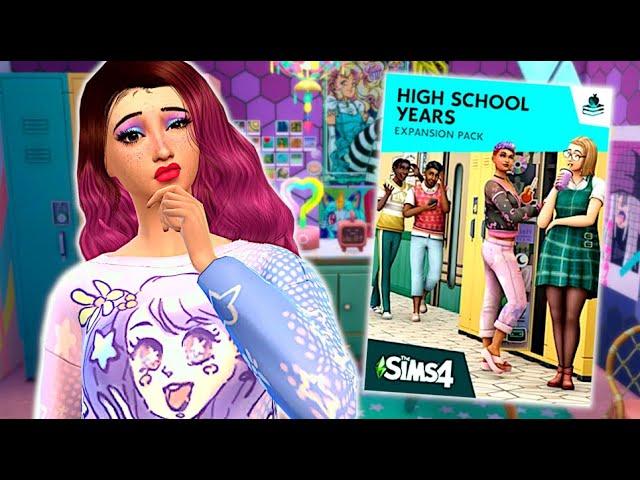 An honest review of the Sims 4 High School Years // Sims 4 High School years