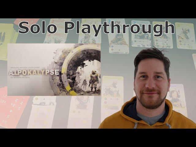 A.I.Pokalypse - Solo Playthrough - Deutsch