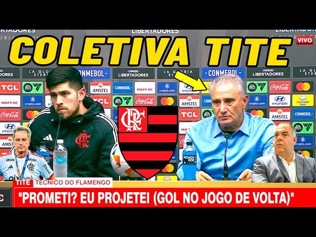 COLETIVA DE TITE APÓS ELIMINAÇÃO PARA PEÑAROL! TITE SERÁ DEMITIDO? A INFORMAÇÃO É QUE AINDA HOJE...'