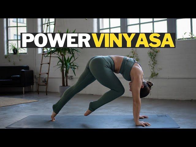 50 Minute Power Vinyasa - Intermediate Yoga Flow with Charlie Follows