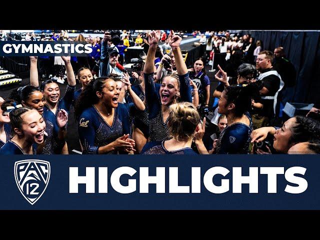 Cal scores 197.7125, advances to NCAA National Championship | 2024 Women's Gymnastics Highlights