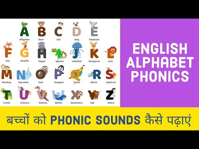 Phonics for Children | Letter Sounds | English alphabet phonics | RKistic