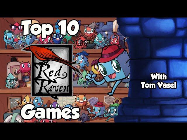 Top 10 Red Raven Games - with Tom Vasel