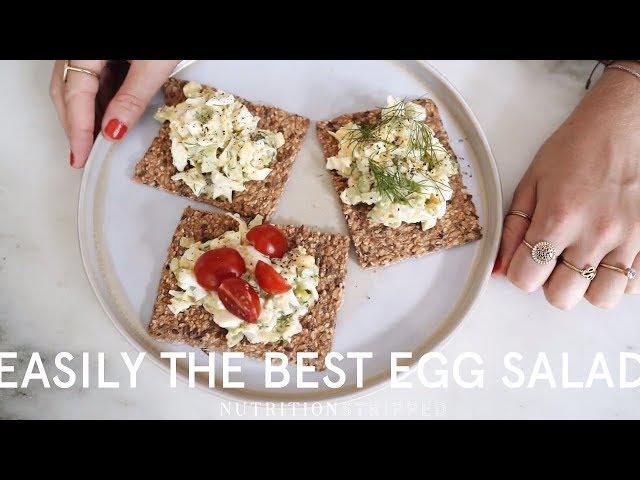 Easily The Best Egg Salad | Nutrition Stripped