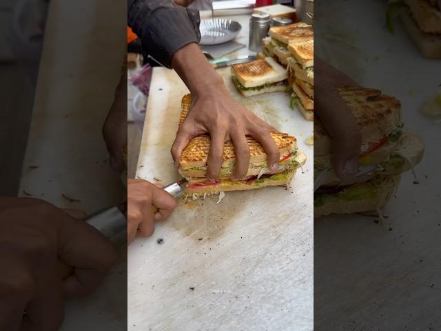 Mumbai Biggest Cheese Grilled Sandwich | Indian Street Food | #shorts #youtubeshorts #short