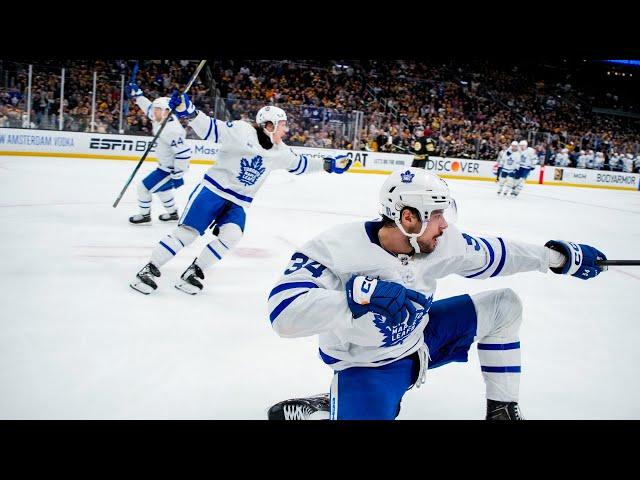 Matthews gives the Leafs the lead in Game 2 vs Bruins (w/Joe Bowen)