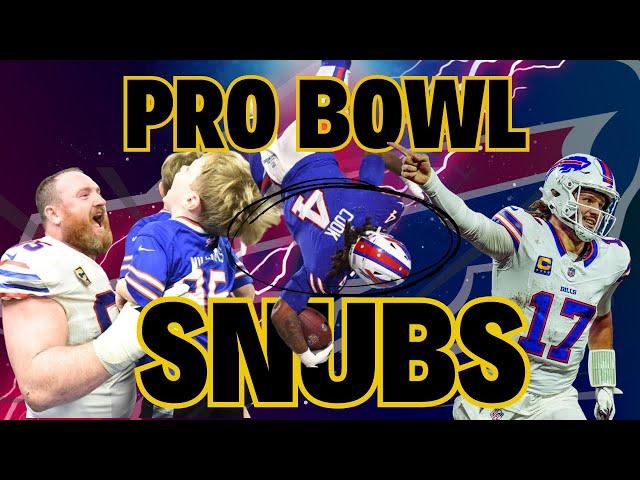 The BILLS Pro Bowl SNUBS, potential PLAYOFF MATCHUPS and the day 'THE DROUGHT' DIED