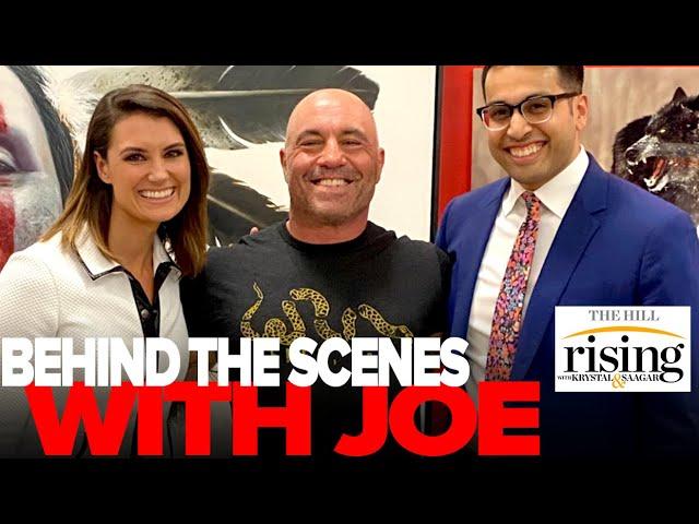 Krystal and Saagar offer exclusive behind the scenes details of their Joe Rogan appearance