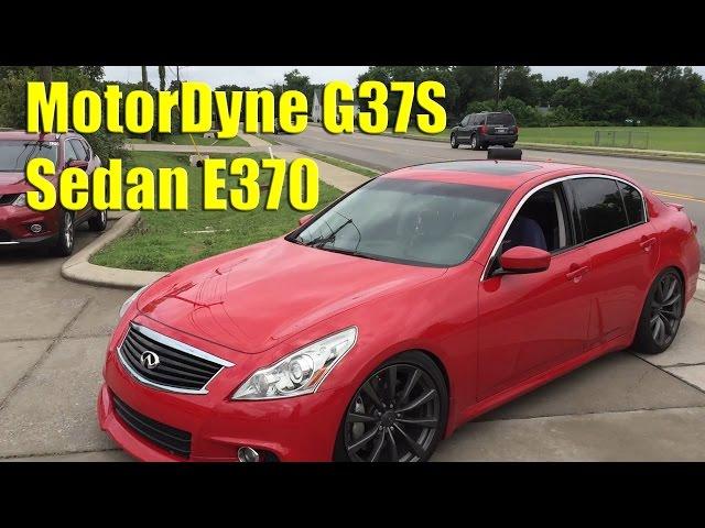 MotorDyne ShockWave exhaust 1st run after install | G37S Sedan