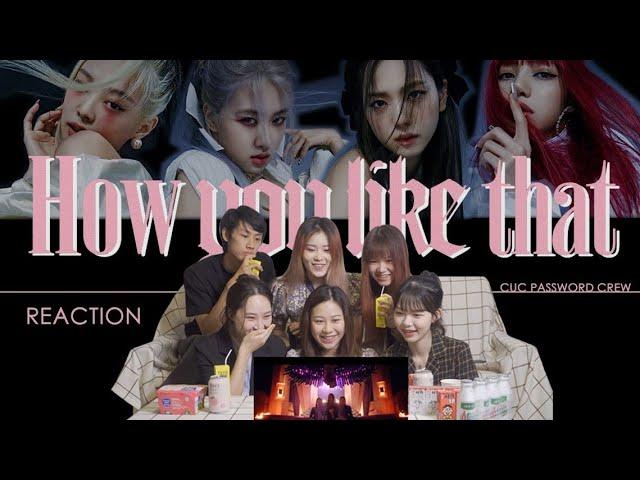 [PASSWORD] BLACKPINK ‘How You Like That’｜Official MV Reaction By Password Dance Crew