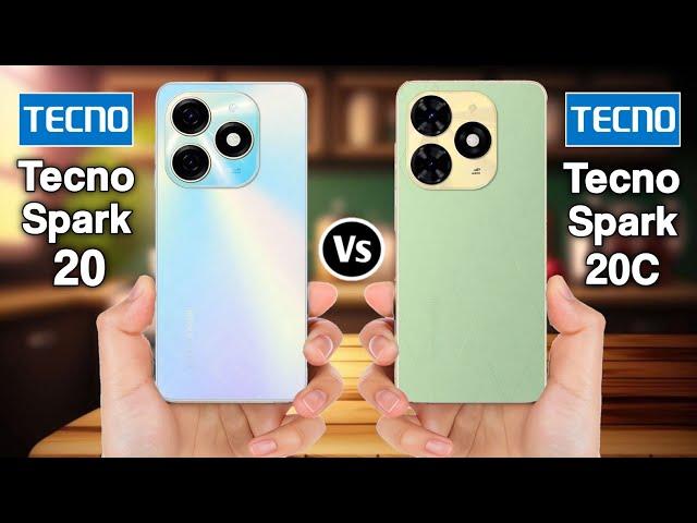 Tecno Spark 20 Vs Tecno Spark 20C