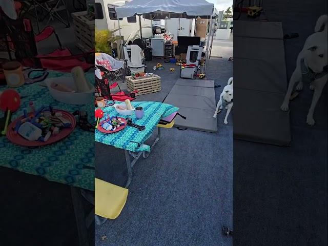 RV Site Upgrade! #fyp #foryou