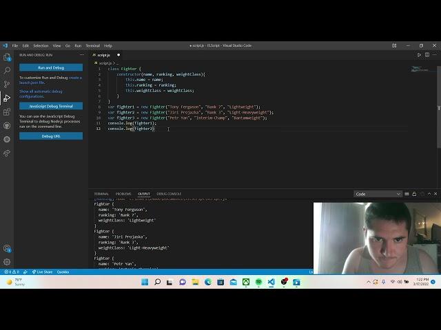 JavaScript Lesson: Classes Intro