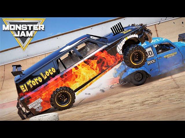 Monster Jam Monster Trucks Video Game Crash Racing #2