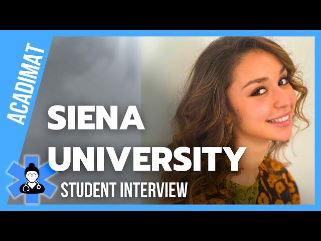 Siena Dentistry in English - Student Interview Part 1 [The University]