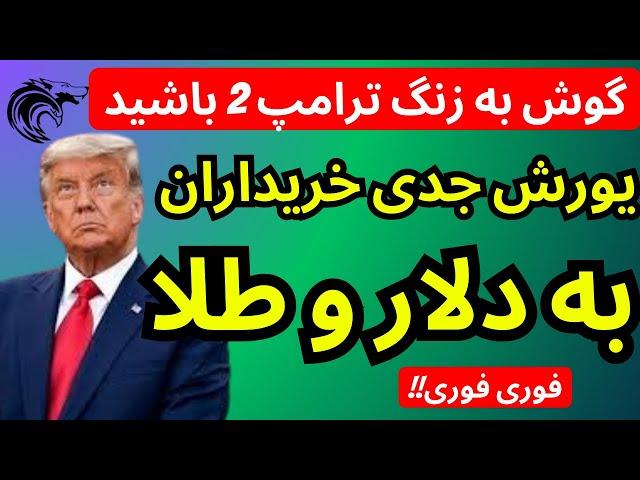 یورش جدی خریداران به بازار دلار و طلا | گوش به زنگ ترامپ 2 باشید