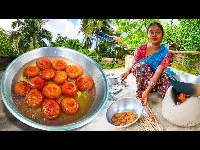 সুজির মিষ্টি রসালো নরম তুলতুলে│sujir misti recipe Bangla│semolina sweet recipe