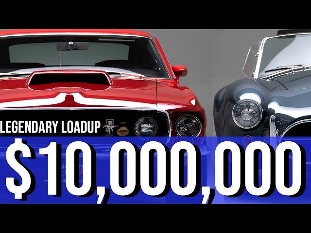 Carroll Shelby's personal Cobra, Delahaye & more! $10,000,000 delivery