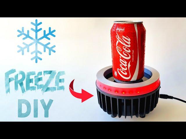 Drink cool! - how to make cup cooling gadget -  Cooler Peltier